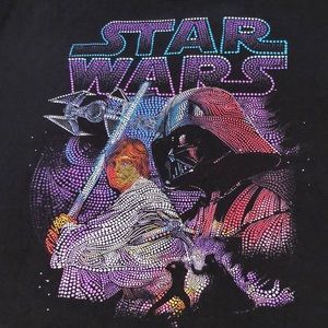 Star Wars Dot Mosaic Graphic T